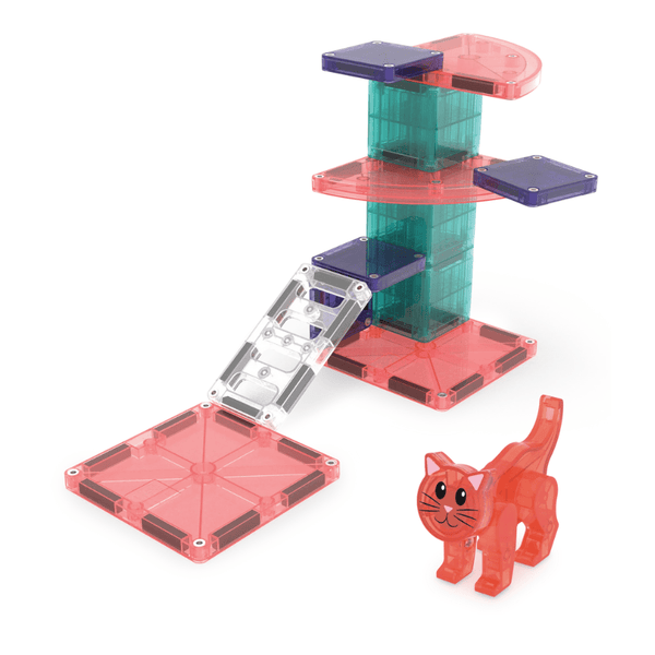 MAGNA - TILES Cat Tree 13 Piece Set - Knowledge Crates