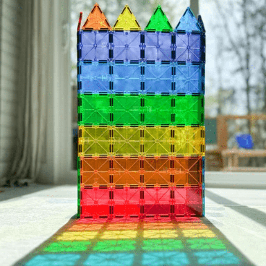 MAGNA - TILES Classic 100 - Piece Magnetic Construction Set - Knowledge Crates
