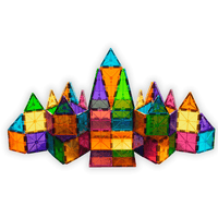 MAGNA - TILES Classic 100 - Piece Magnetic Construction Set - Knowledge Crates