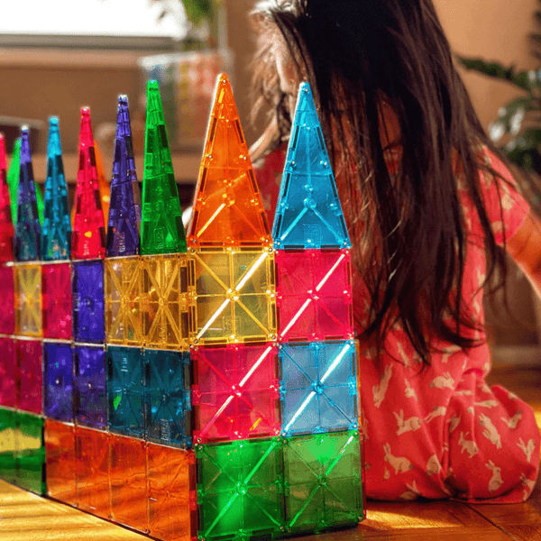 MAGNA - TILES Classic 100 - Piece Magnetic Construction Set - Knowledge Crates