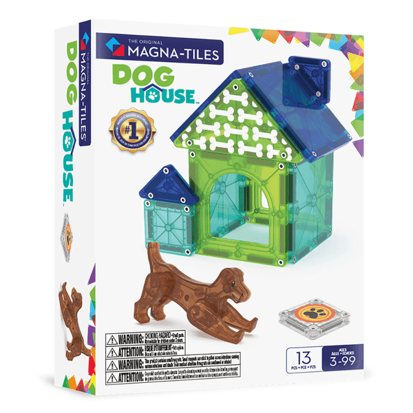 MAGNA - TILES Dog House 13 Piece Set - Knowledge Crates
