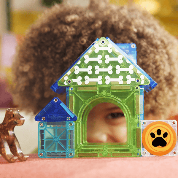 MAGNA - TILES Dog House 13 Piece Set - Knowledge Crates