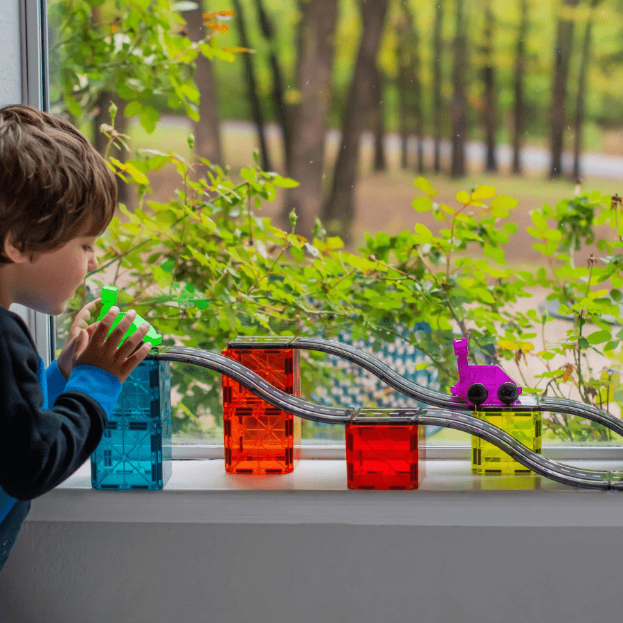 MAGNA - TILES Downhill Duo 40 Piece Set - Knowledge Crates