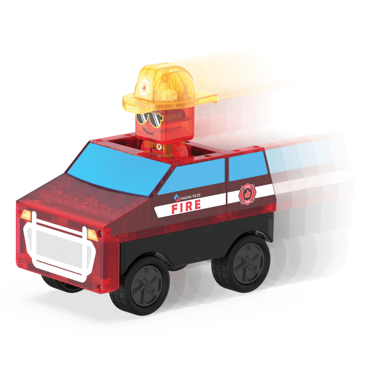MAGNA-TILES Fire Rescue 27-Piece Set - Knowledge Crates