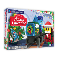 MAGNA-TILES® microMAGS Advent Calendar 34-Piece Set - Magnetic Building Toy | Knowledge Crates - Knowledge Crates