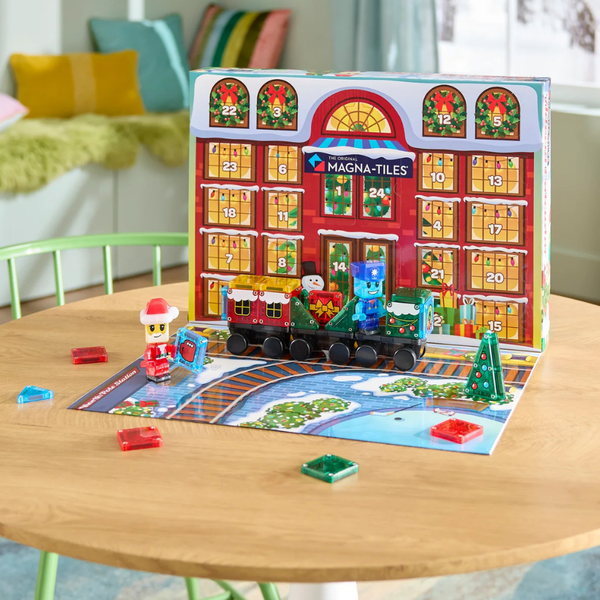MAGNA-TILES® microMAGS Advent Calendar 34-Piece Set - Magnetic Building Toy | Knowledge Crates - Knowledge Crates