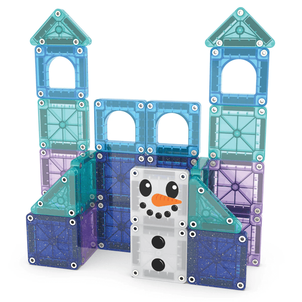 MAGNA-TILES microMAGS Winter Wonder 26-Piece Travel Set - Knowledge Crates