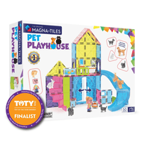 MAGNA - TILES Pet Playhouse 50 Piece Set - Knowledge Crates