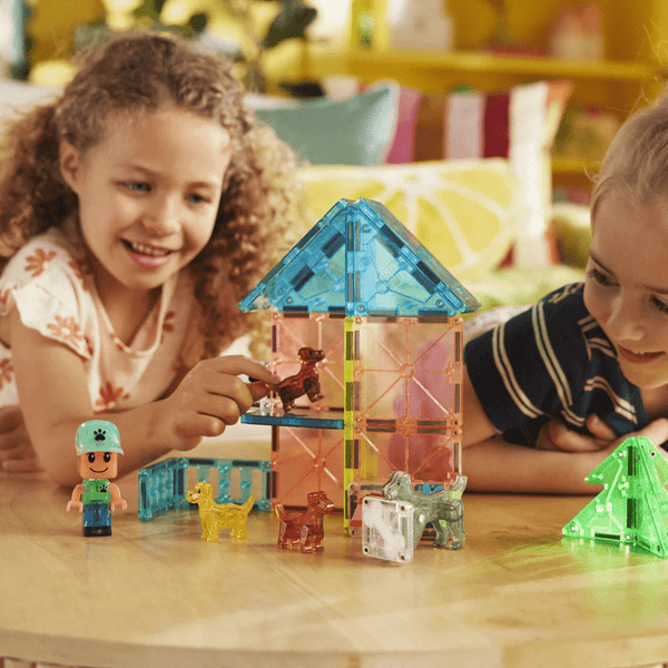 MAGNA - TILES Puppy Park 27 Piece Set - Knowledge Crates