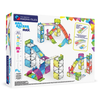 MAGNA-TILES Rail Racers Max 80-Piece Set - Knowledge Crates