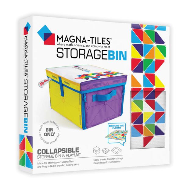 MAGNA - TILES Storage Bin & Interactive Play - Mat - Knowledge Crates