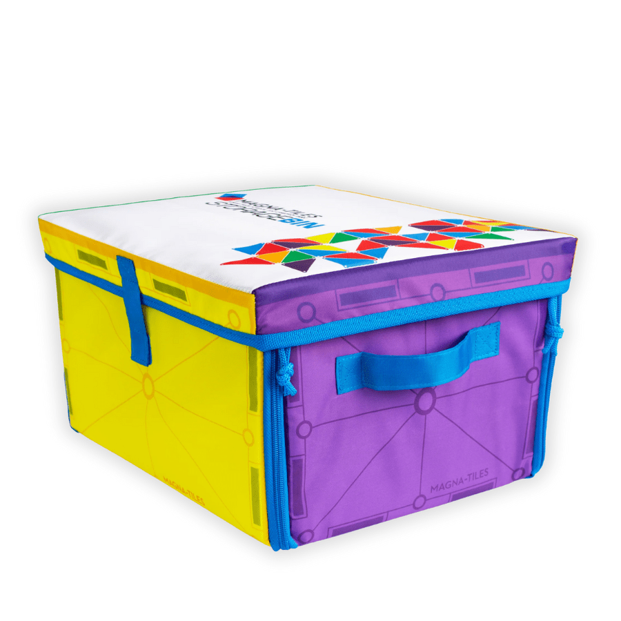 MAGNA-TILES Storage Bin & Play-Mat - Magnetic Toy Storage
