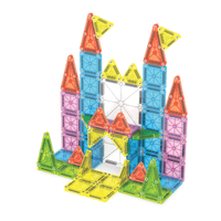 MAGNA - TILES Travel Set Deluxe 55 Piece Set - Knowledge Crates
