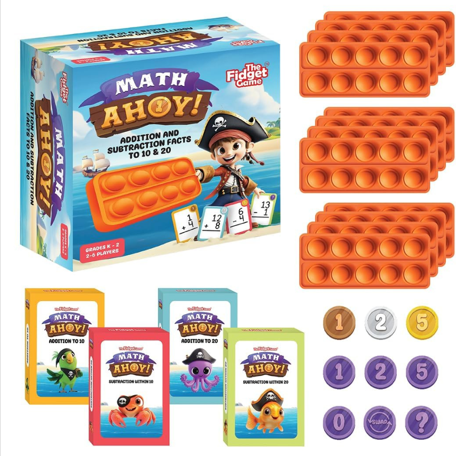 Math Ahoy Addition & Subtraction Game for Kids | Knowledge Crates - Knowledge Crates