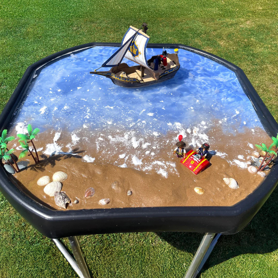 MEKA Tuff Tray Water Vinyl Insert | Small - World Water Play - Knowledge Crates
