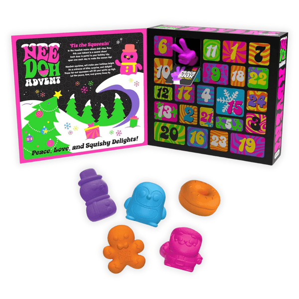 Needoh Advent Calendar - 24 Days of Squish - Knowledge Crates