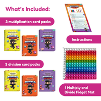 Number Ninja Multiplication & Division Game for Kids | Knowledge Crates - Knowledge Crates