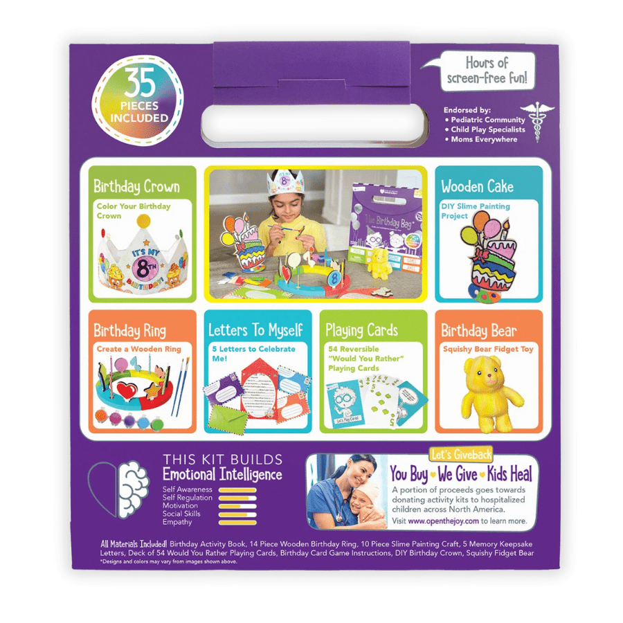 Open the Joy The Birthday Bag - Knowledge Crates