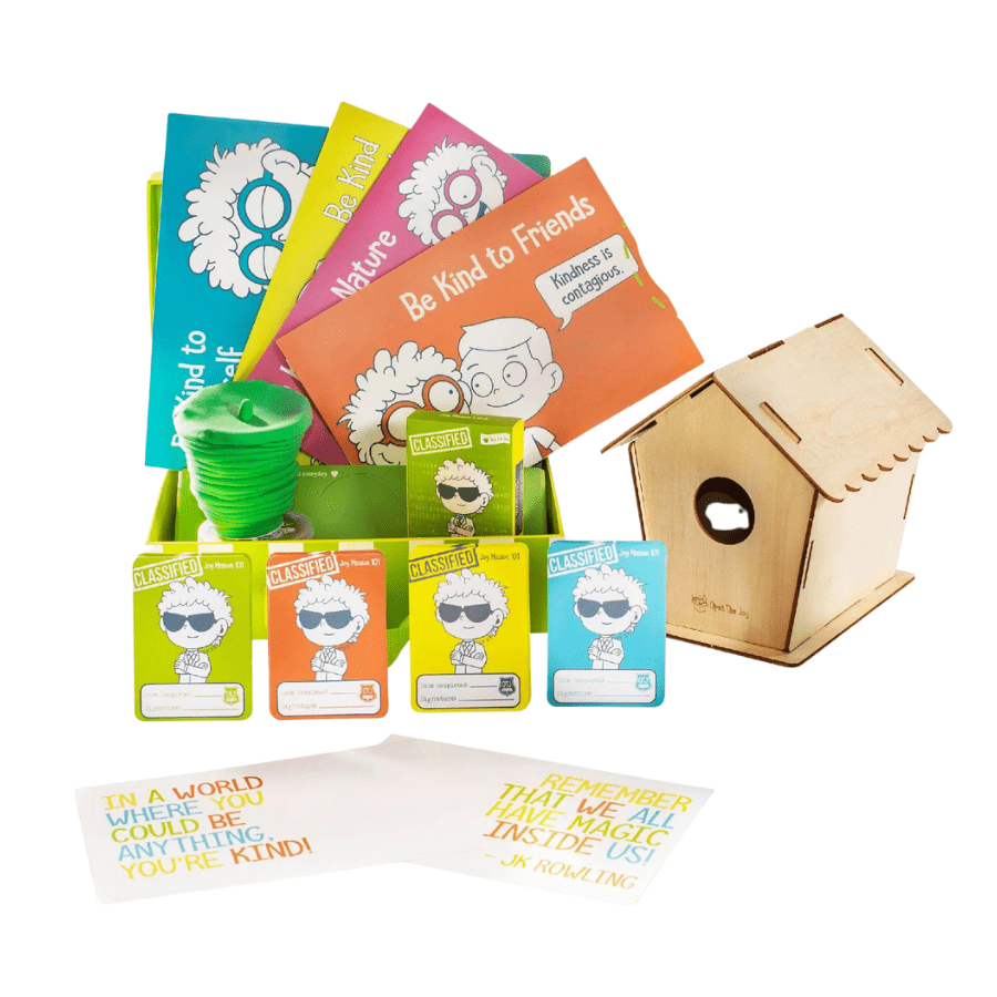 Open the Joy The Kindness Mission Box - Knowledge Crates