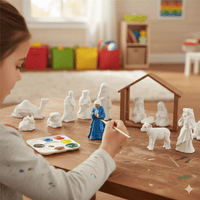 Paint & Play Nativity Learning Set - Knowledge Crates