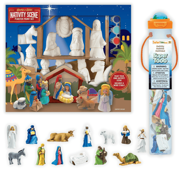 Paint & Play Nativity Learning Set - Knowledge Crates