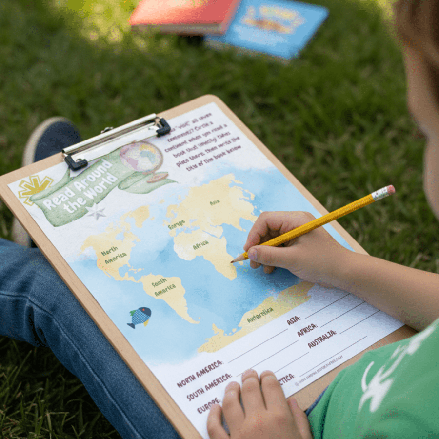 Summer Reading Adventure Pack | Printable Reading Challenge for Kids - Knowledge Crates