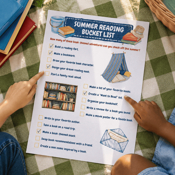 Summer Reading Adventure Pack | Printable Reading Challenge for Kids - Knowledge Crates