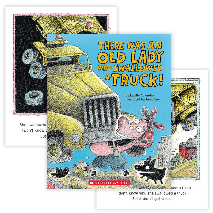 There was an Old Lady Who Swallowed a Truck - Knowledge Crates