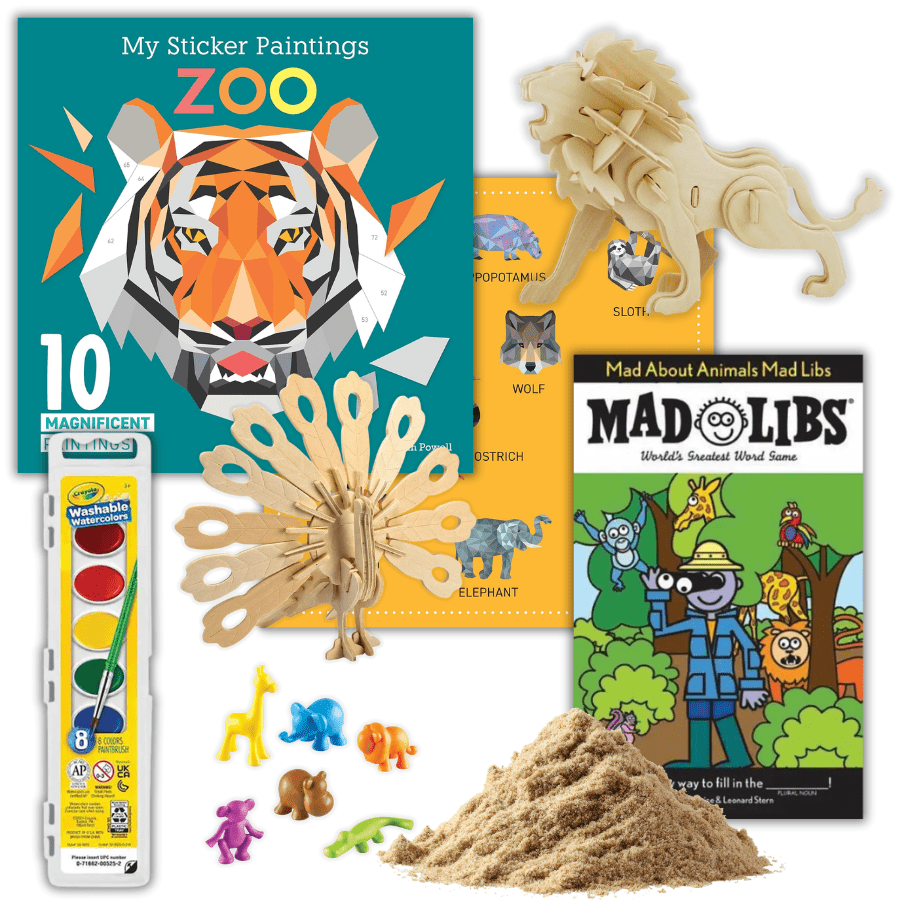 Zoo Adventures Activity Kit | Knowledge Crates