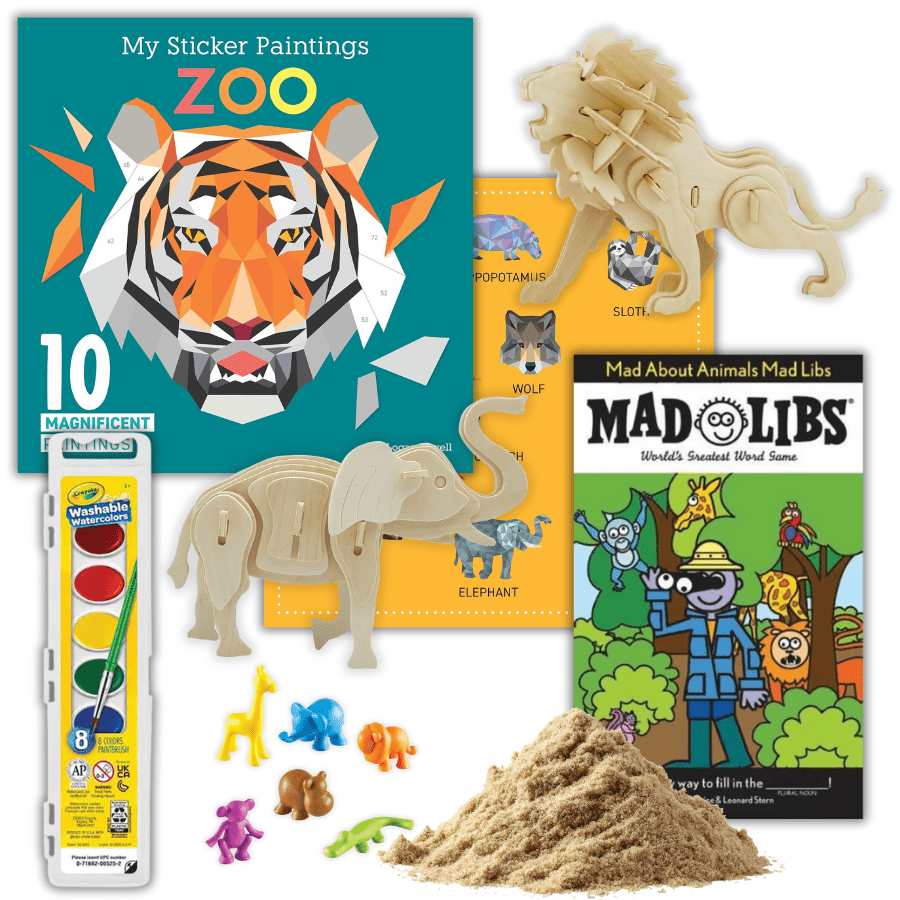 Zoo Adventures Activity Kit - Knowledge Crates